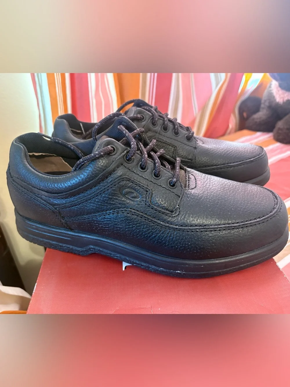 Dexter Black Leather Oxford Shoes